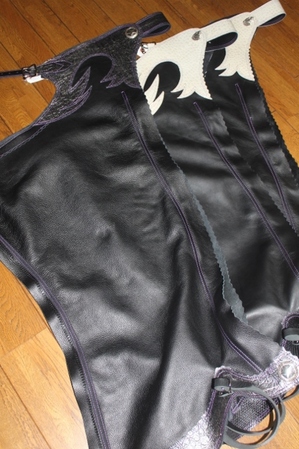 オーダーメイド レザーチャップス Silvet Leather Garments 【 CHAPS-STD ( レザーガーメンツ